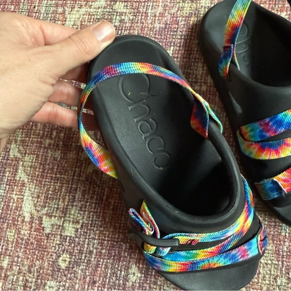Chaco kids size 3 Rainbow Sandals